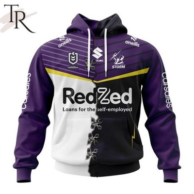 Personalized Melbourne Storm Home Mix Away Kits Hoodie