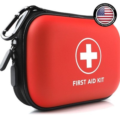Water-Resistant First Aid Kit -  100-Piece Emergency Medical Supplies