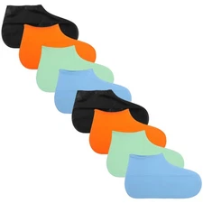 4 Pairs Latex Shoe Covers Boot Reusable Shoes Waterproof Non-slip