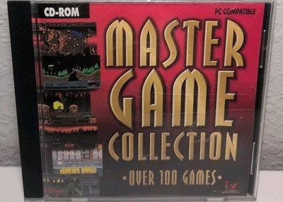 Master Game Collection Over 100 Games PC CD-ROM R34