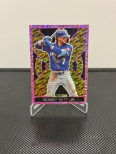 Bobby Witt Jr. Black Gold Pink Holo Foil 2025 Topps Update Series Baseball #BG16