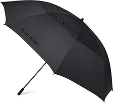 G4Free 80 Inch Huge Large Oversize Golf Umbrella Double Canopy Vented Windproof
