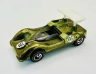 Vintage 1969 Hot Wheels Redline CHAPARRAL 2G Olive USA