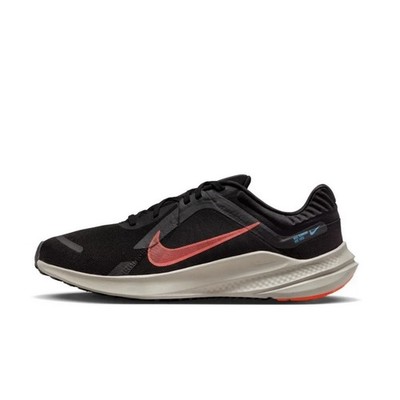 Nike Quest 5 'Black Bright Crimson' Men s Running Shoes DD0204-005