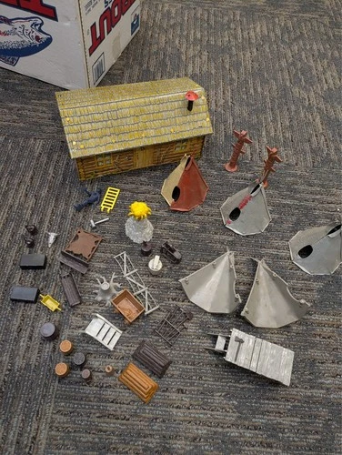 Marx Fort Apache playset with lots of accessories