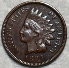 Extra Fine 1894 Indian Head Cent, Well-Detailed, Mid-Grade specimen.