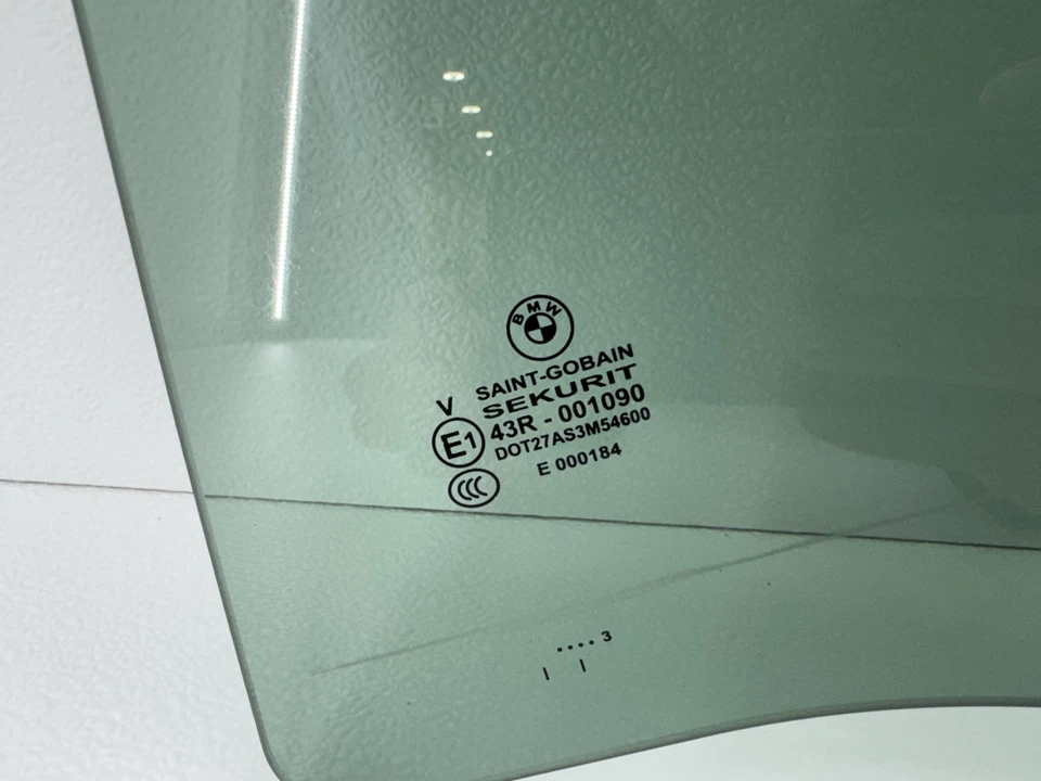 2011 - 2017 BMW X3 F25 REAR LEFT DRIVER SIDE DOOR WINDOW GLASS OEM - Imagem 2 de 3