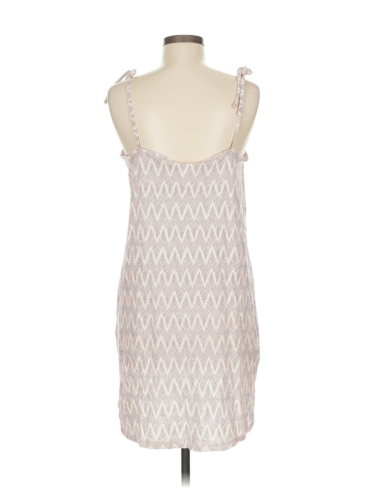 H&M Women Ivory Casual Dress M thumbnail 2