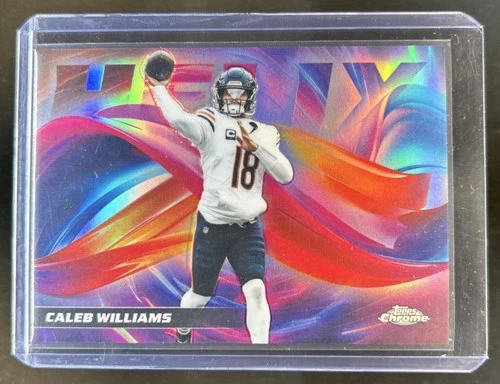 2025 Topps Chrome Caleb Williams Base (RAW)