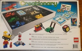 LEGO Games Creationary (3844)  Retired with Manual and Original Box