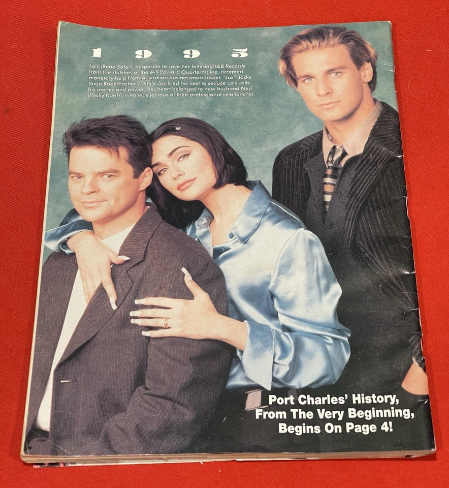 General Hospital Magazine April 1997 Daytime TV Soap Opera Luke & Laura Vintage - Image 3 of 4