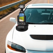 Action Camera Bike Mount 360degree Damping Rotations Aluminum Frame for