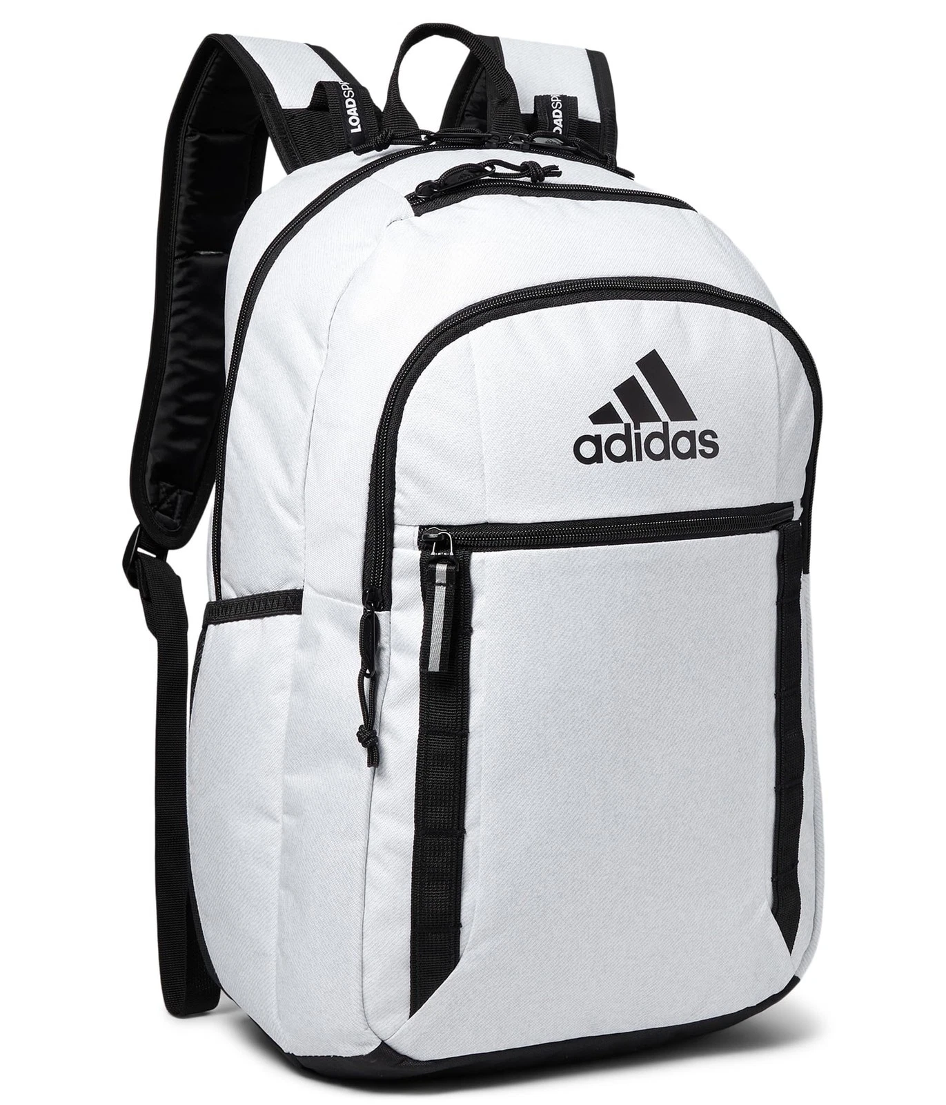 Adidas One Size Twill Backpack With Laptop Sleeve And Loadspring Straps