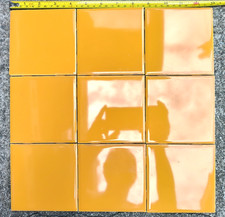 NOS LOT (9) NEW Vintage H&R Johnson England Ceramic Tile 4.25" - SOLD BY SQ FT