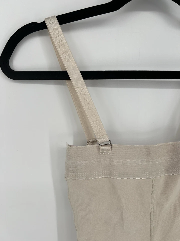 Ann Chery Pequeño Faja Prendas moldeadoras Body Desnudo Beige Cremallera Cintura Entrenador Colombia Foto 3 de 4