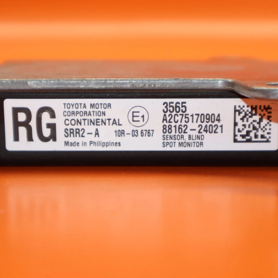 LEXUS RC300 RC350 BLIND SPOT MONITOR RADAR SENSOR 2016 2017 2018 19 88162-24021 - Image 3 of 4