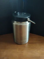 YETI Rambler 1/2 Gallon Jug Stainless Steel (Missing Cap)