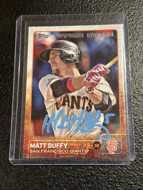 2015 Topps Update Matt Duffy Rookie Future Stars RC #US272