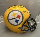 Ben Roethlisberger/Antonio Brown/Le’Veon Bell Autographed Helmet Killer B’s JSA