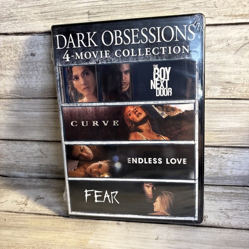 Dark Obsessions 4-Movie Collection DVD NEW Curve Endless Love Fear Boy Next Door - Picture 2 of 5
