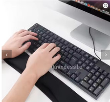Keyboard Wrist Rest Pad Mouse Pad Memory Foam Superfine Fibre for PC Computer Ga