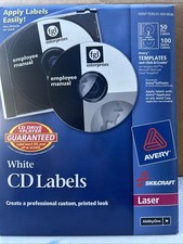 AVERY - CD Labels - NEW - 50 Disc Labels, 100...