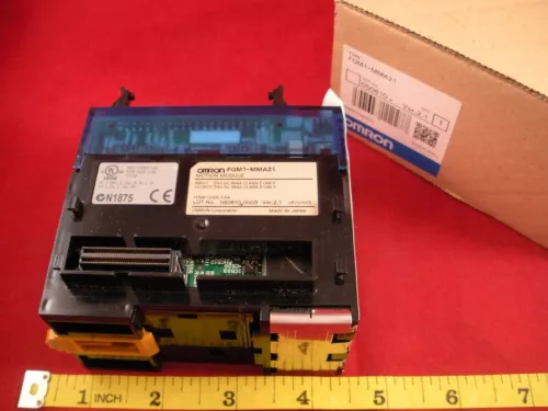 Omron FQM1-MMA21 Motion Module 2-Axis Analog Input 24v dc Output 24v dc max New