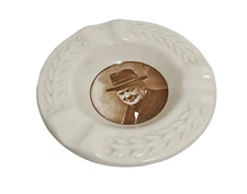 Vtg Royal Daulton Winston Churchill "This Was Their Finest Hour" Ceramic Ashtray