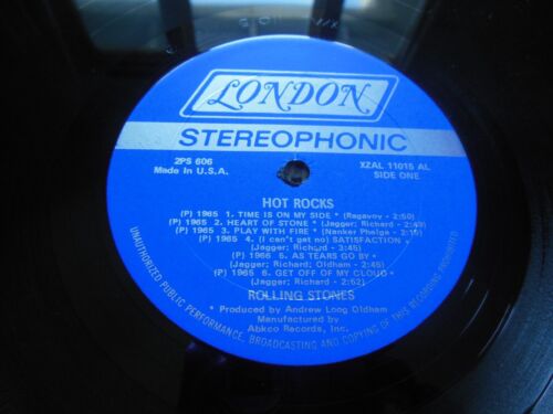 Original Analog: THE ROLLING STONES - HOT ROCKS - Audio Manuf Pressing Near Mint - Picture 4 of 21