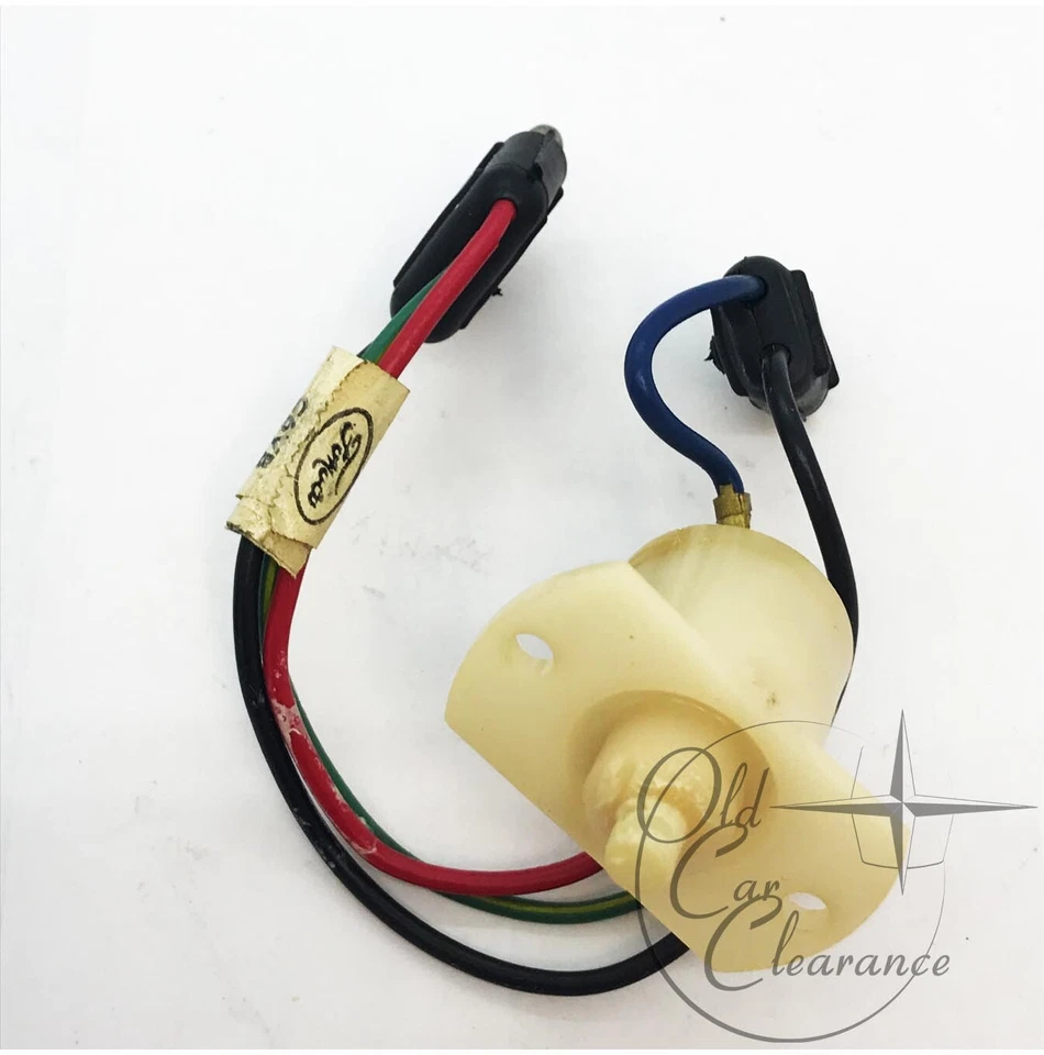 Interruptor de lámpara de mapa interior Lincoln Continental 1966-1967 (C6VY13713B) NOS Foto 3 de 4