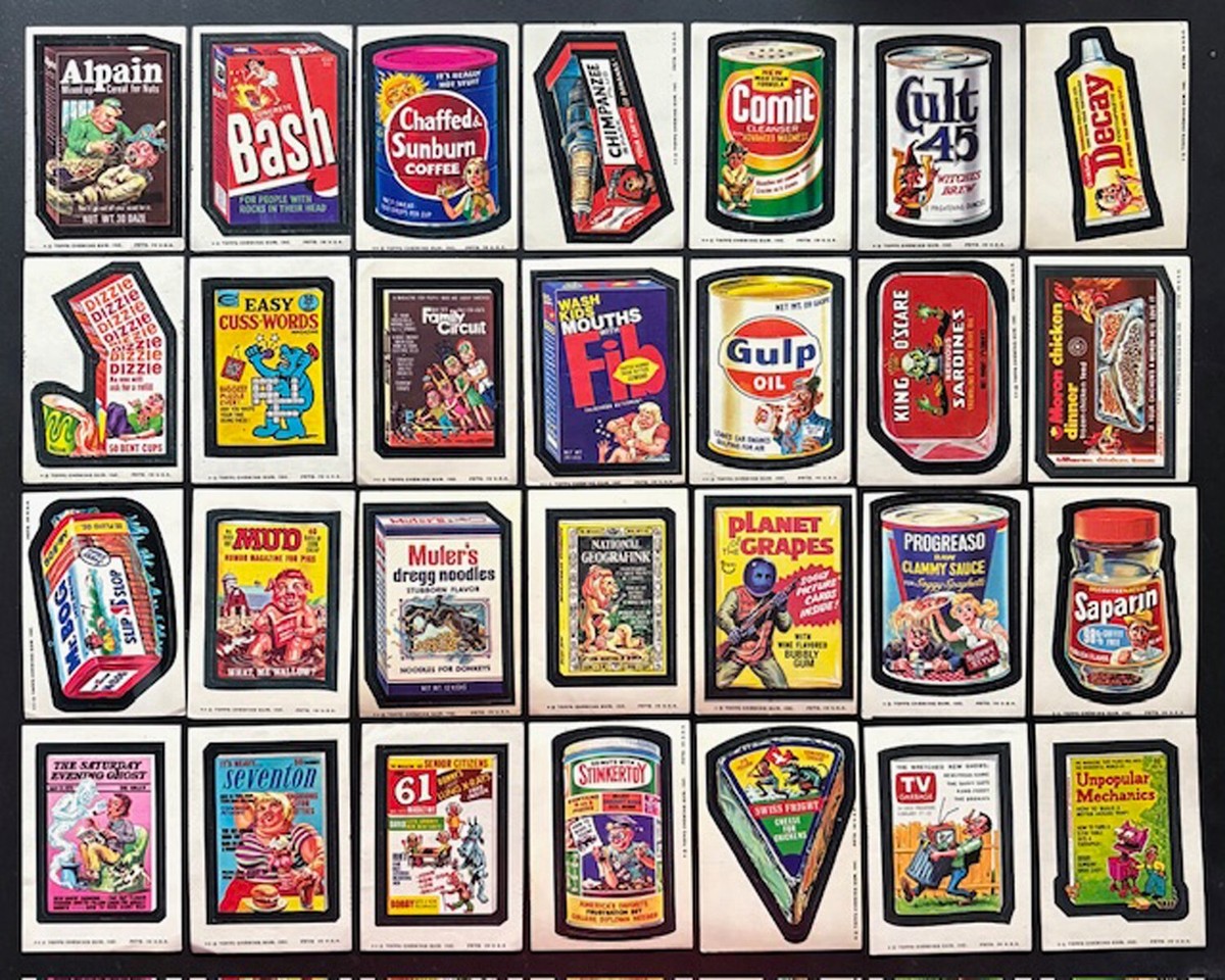1527テ Topps Wacky Packages パロディステッカー シール 1527テ Topps Wacky Packages パロディステッカー シール