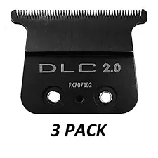 Babyliss Pro FX707BD2 DLC 2.0 Diamond Like Deep Tooth Trimmer Blade - 3 PACK