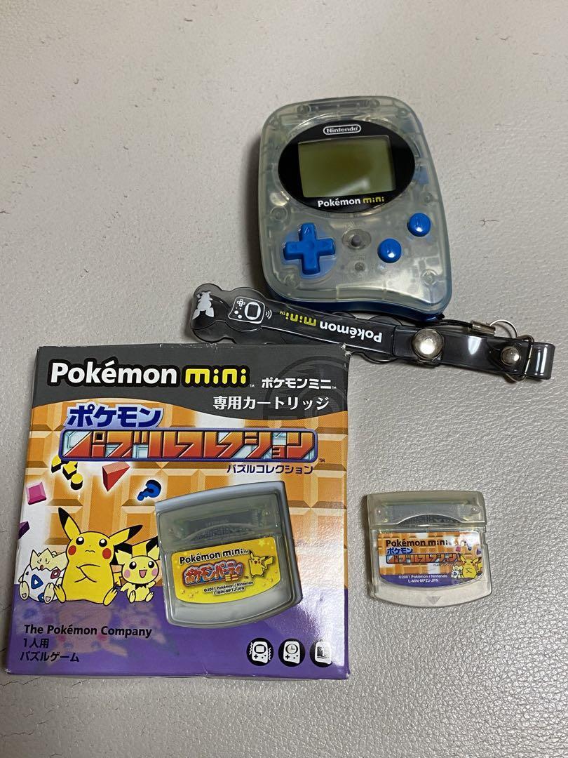 【動作確認済み】ポケモンミニ本体とソフトセット Yahoo!オークション -「ポケモンミニ 本体」の落札相場・落札価格