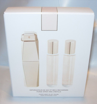 WOMENS NEW Elie Saab Le Parfum EDT PERFUME Purse Spray atomizer  3 X 20 ML
