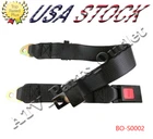 2 point Seat Saftey Belt Harness Kit Go Kart UTV Buggie Single Double ATV