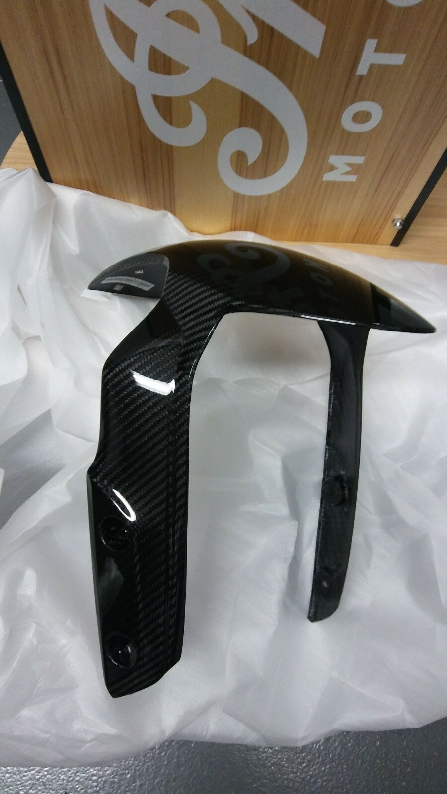 Indian Motorcycle OEM Front Mud Guard Carbon Fiber Ftr1200 2884088 