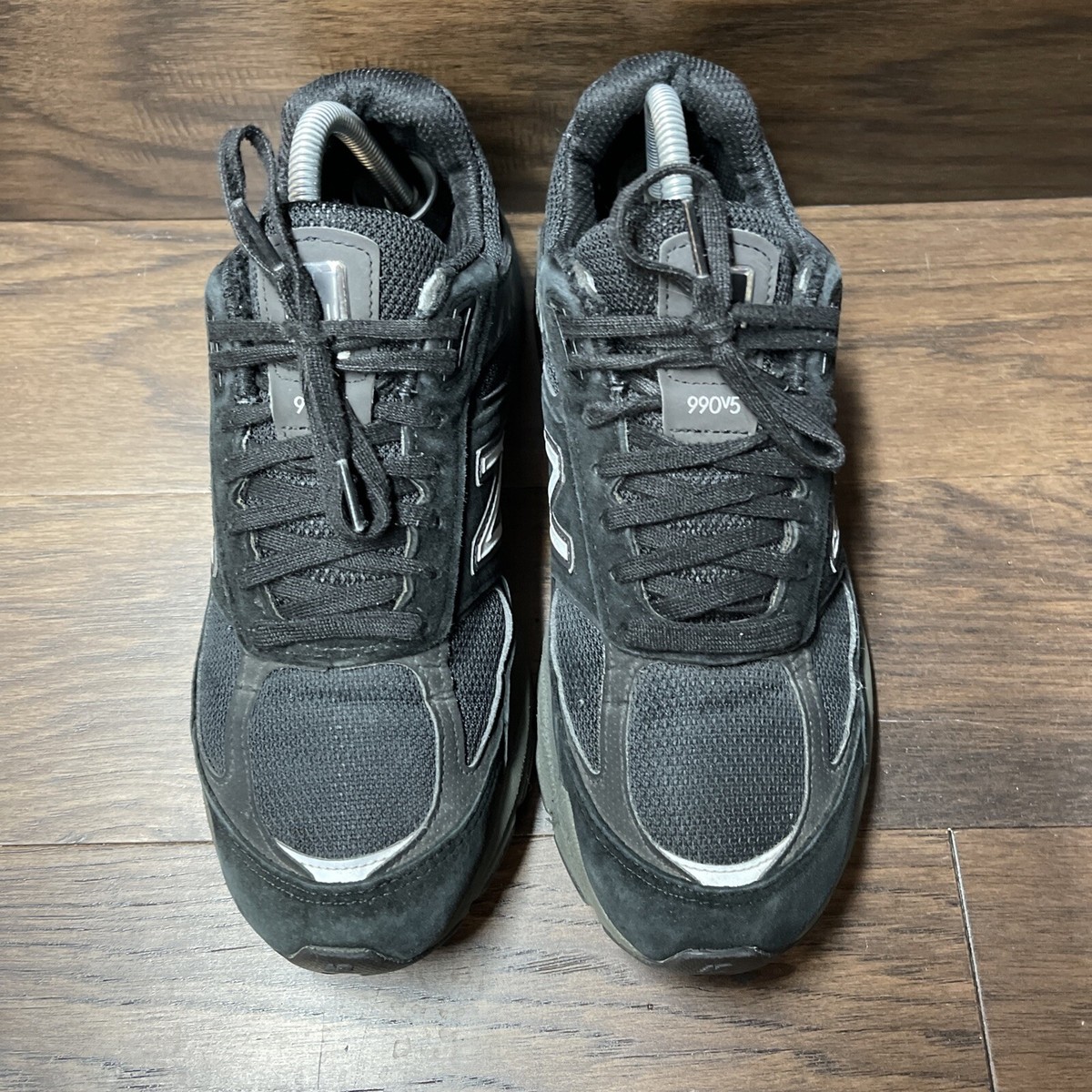 New Balance 990v5 Triple Black M990 Shoes Mens 8.5/Womens