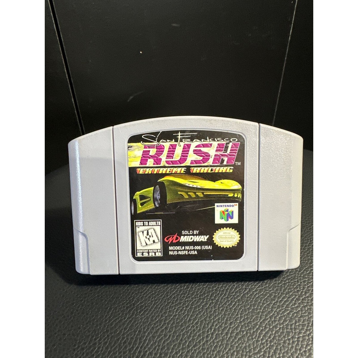San Francisco RUSH Extreme Racing Nintendo 64 game Tested/Working