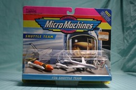 1995 Galoob Micro Machine #36 Shuttle Team Brand New Factory Sealed - 75030
