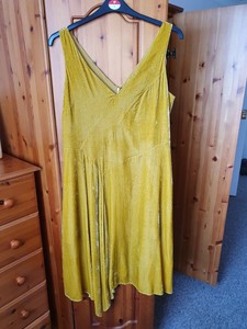 monsoon mustard dress