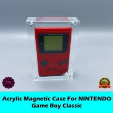 Gameboy Classic DMG 1 Acrylic Magnetic Protecting Display Show Case For Nintendo