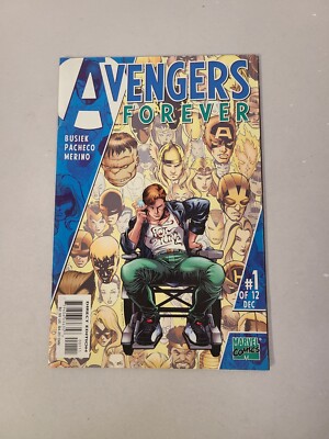 Vintage Avengers Forever #1 - Kang vs Immortus 1st Temporal Avengers Marvel. 