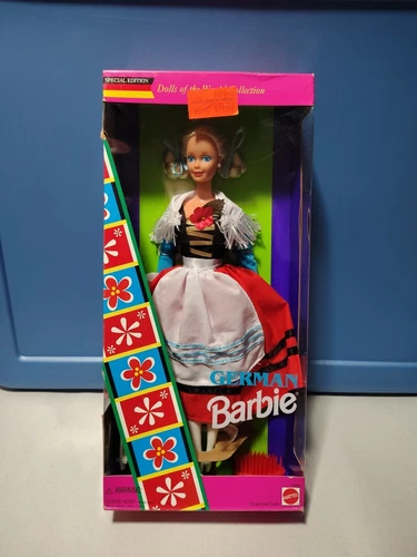 Vintage 1994 Barbie Dolls Of The World Collection German 12698