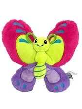 Flutter into Fun with Our Pink and Purple Butterfly Plush Animal
