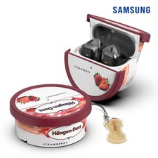 SAMSUNG Galaxy Buds 3 /Buds 3 Pro Haagen Dazs Case Cover Vanilla Ivory