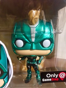 gamestop captain marvel pop