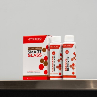 Gtechniq G1 Clear Vision Smart Glass Coating Sealant with G2 100ml Each