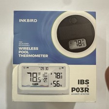 INKBIRD Solar Powered Floating Pool Thermometer, Wireless Digital Thermometer