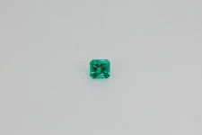 Certified Columbian emerald 0.24 cts