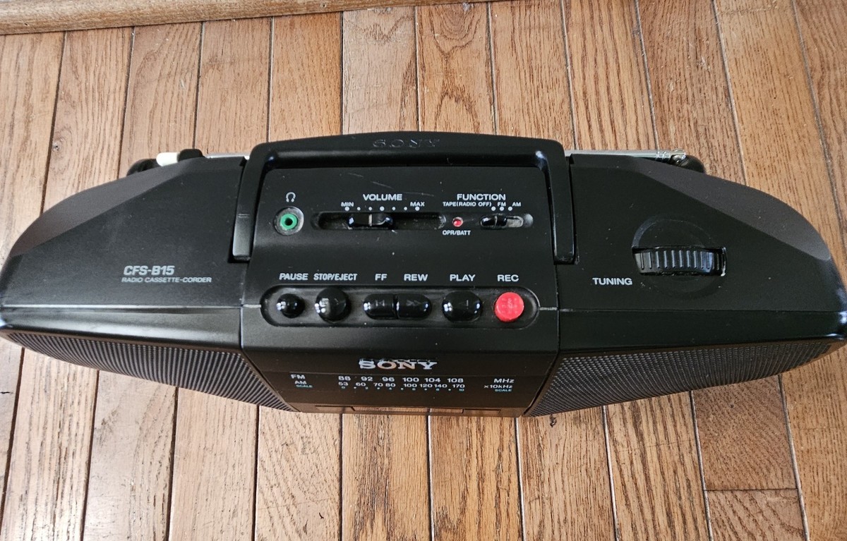 Sony CFS-B15 CD/Radio/Cassette Boombox for sale online | eBay